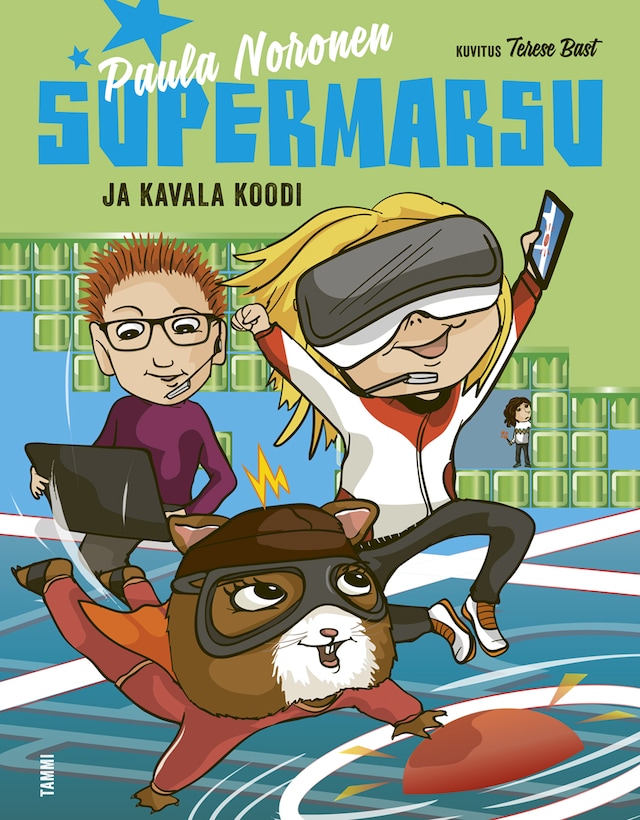 Buchcover für Supermarsu ja kavala koodi (e-äänikirja)