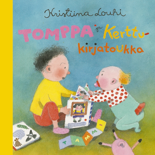 Kirjankansi teokselle Tomppa ja Kerttu-kirjatoukka (e-äänikirja)