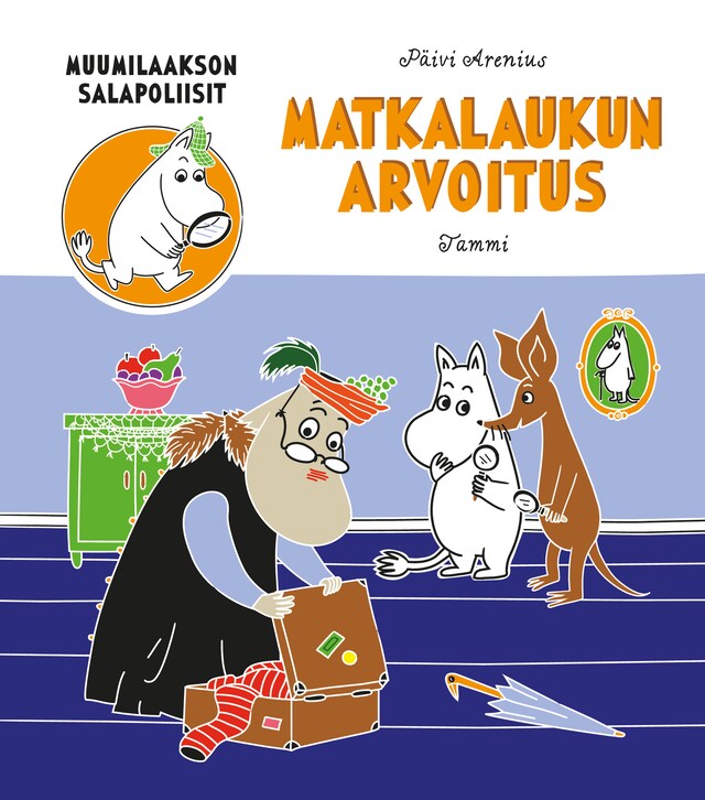 Book cover for Matkalaukun arvoitus (e-äänikirja)