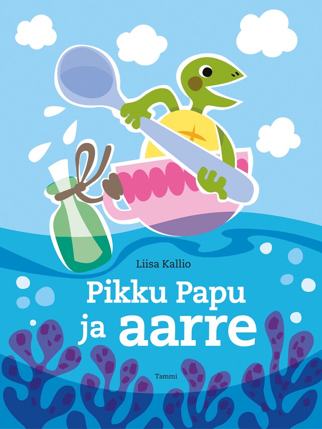 Couverture de livre pour Pikku Papu ja aarre (e-äänikirja)