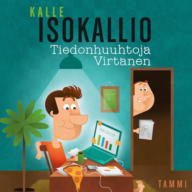 Book cover for Tiedonhuuhtoja Virtanen