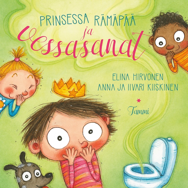 Okładka książki dla Prinsessa Rämäpää ja vessasanat