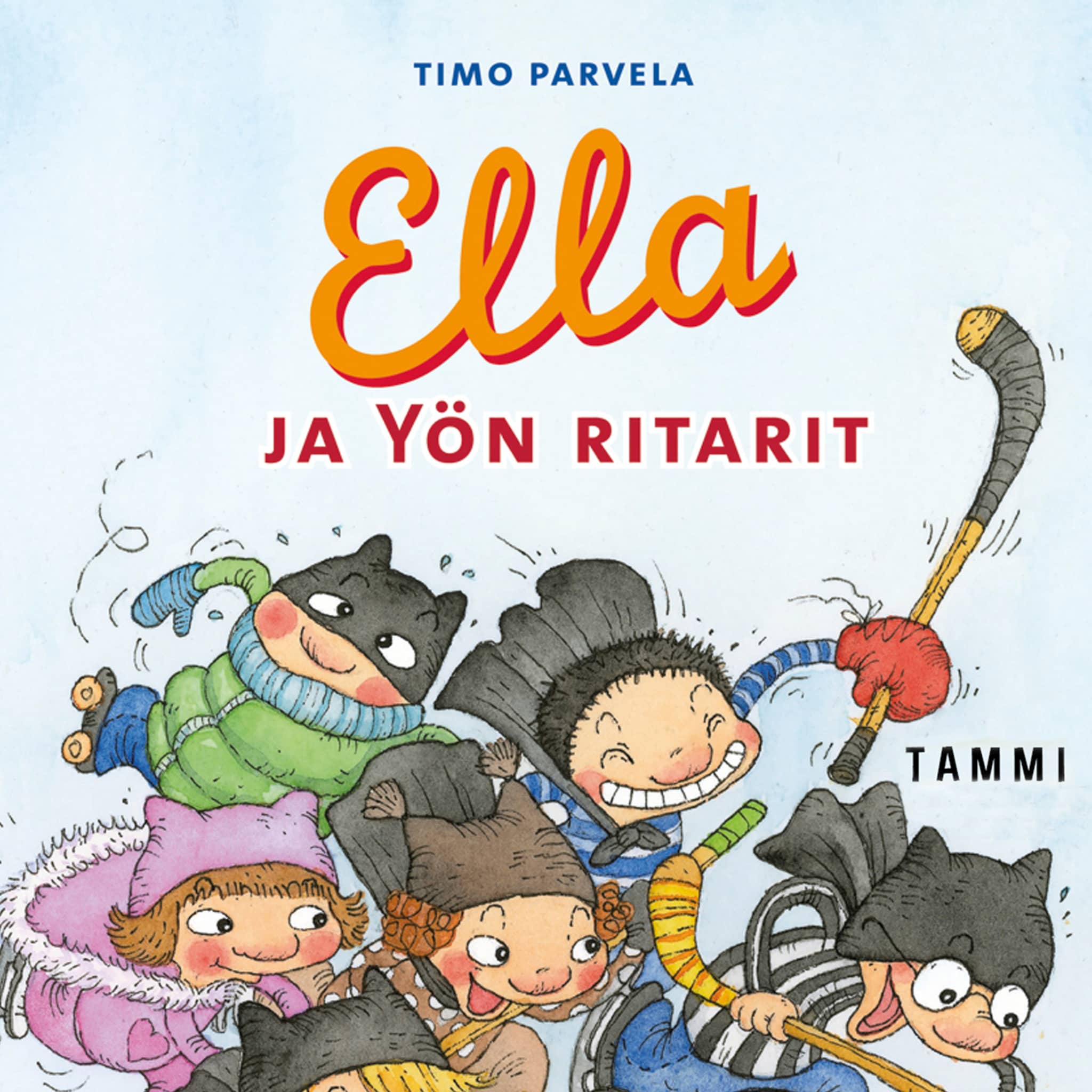 Äänikirjan Ella ja Yön ritarit kansikuva