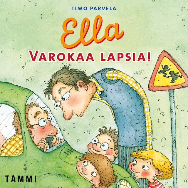 Book cover for Ella. Varokaa lapsia!