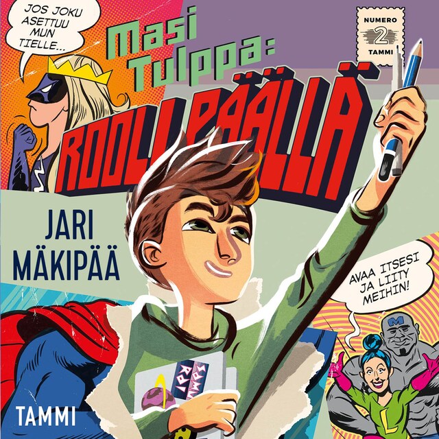 Copertina del libro per Masi Tulppa 2: Rooli päällä