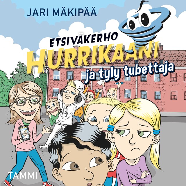 Book cover for Etsiväkerho Hurrikaani ja tyly tubettaja
