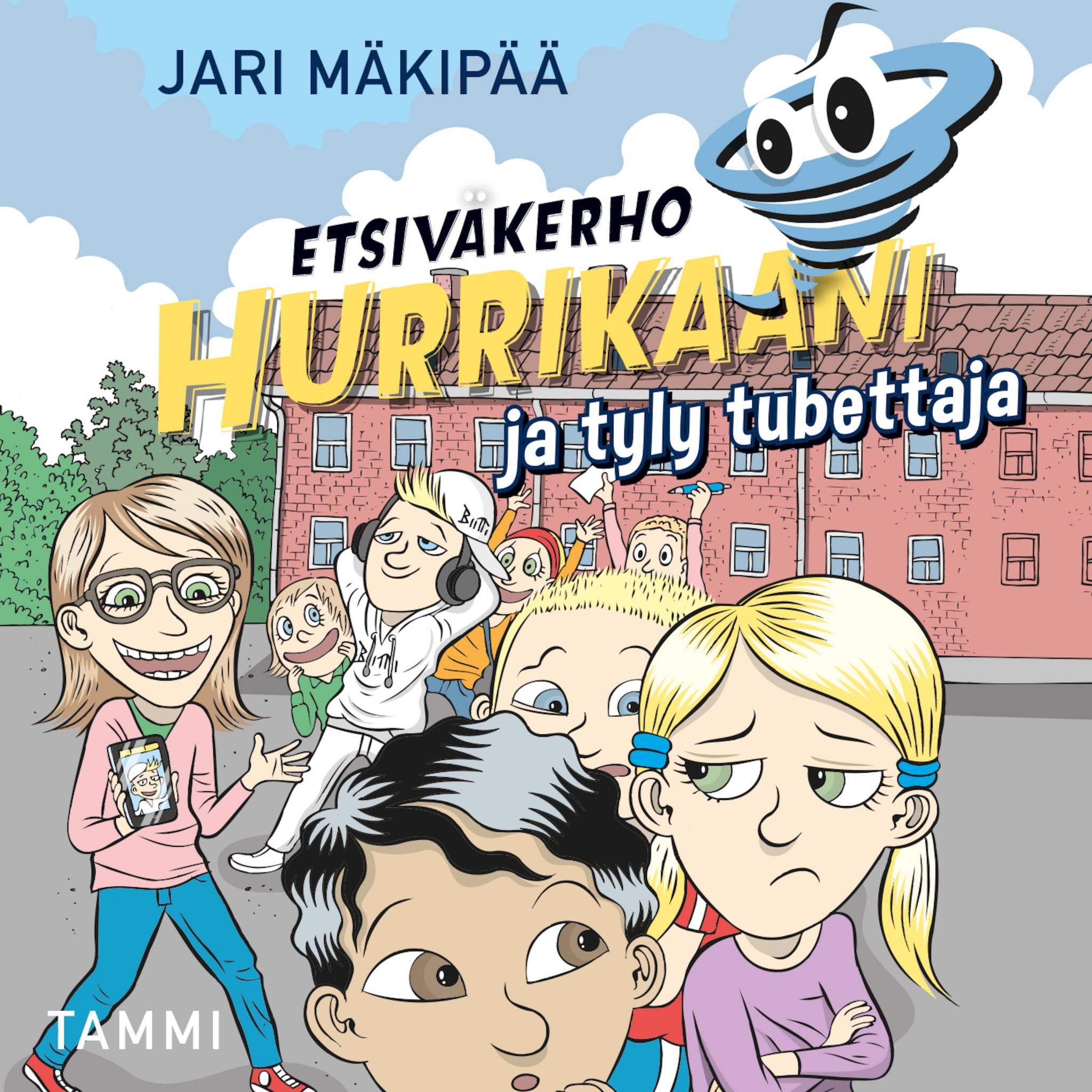 Äänikirjan Etsiväkerho Hurrikaani ja tyly tubettaja kansikuva