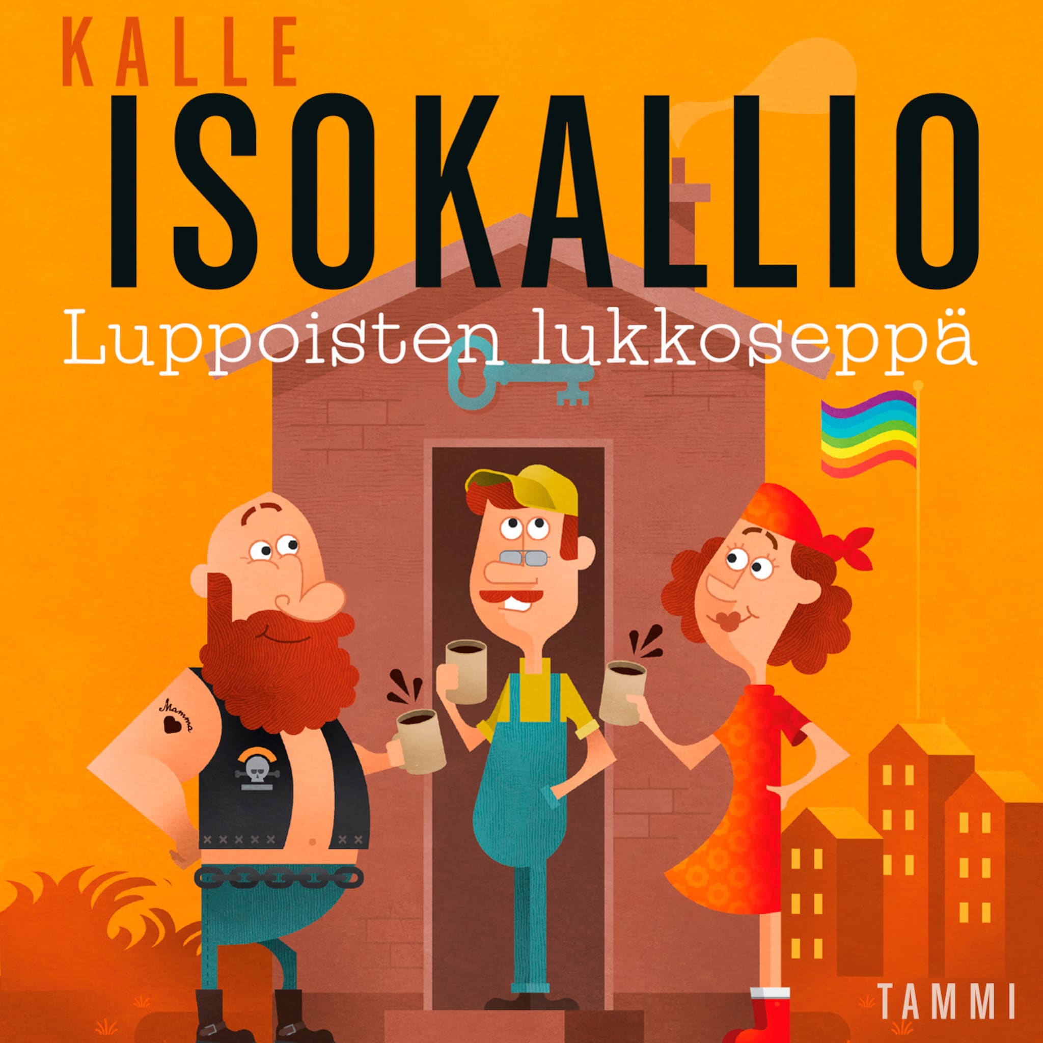 Äänikirjan Luppoisten lukkoseppä kansikuva