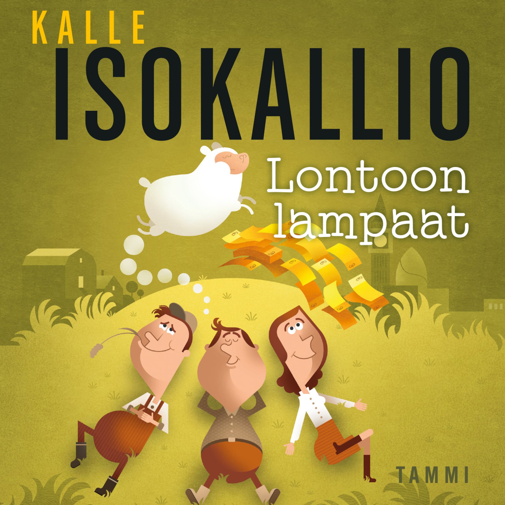 Äänikirjan Lontoon lampaat kansikuva