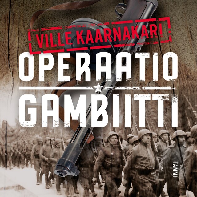 Kirjankansi teokselle Operaatio Gambiitti