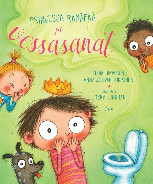 Couverture de livre pour Prinsessa Rämäpää ja vessasanat (e-äänikirja)