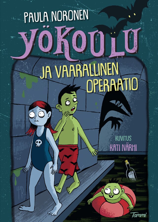 Copertina del libro per Yökoulu ja vaarallinen operaatio (e-äänikirja)