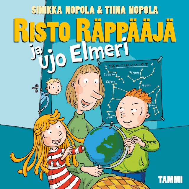 Book cover for Risto Räppääjä ja ujo Elmeri