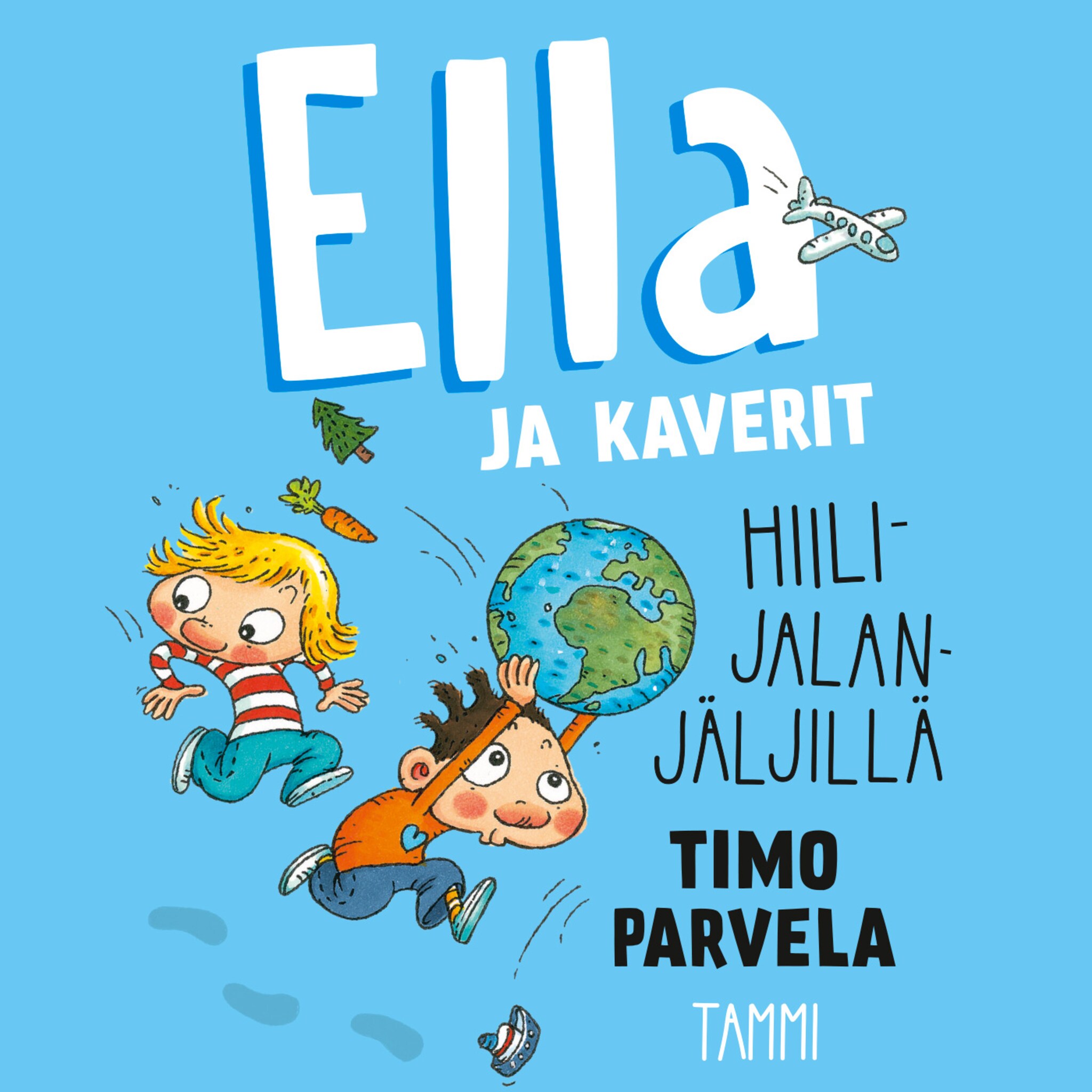 Äänikirjan Ella ja kaverit hiilijalanjäljillä kansikuva