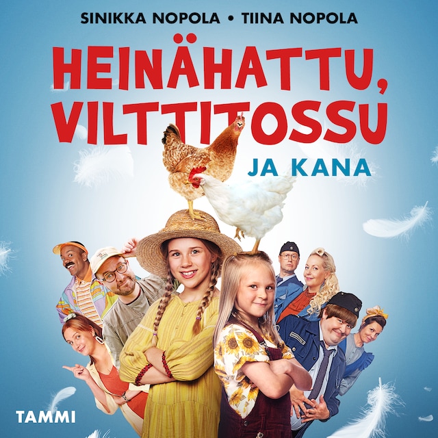 Buchcover für Heinähattu, Vilttitossu ja kana