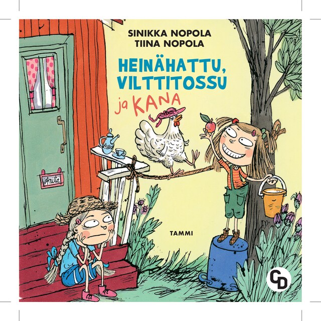 Book cover for Heinähattu, Vilttitossu ja kana