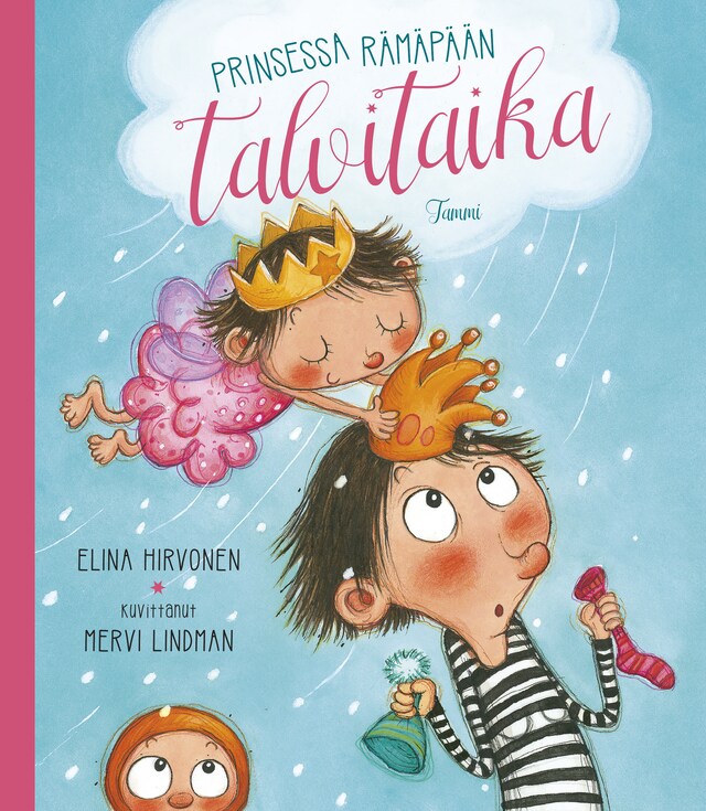 Couverture de livre pour Prinsessa Rämäpään talvitaika (e-äänikirja)