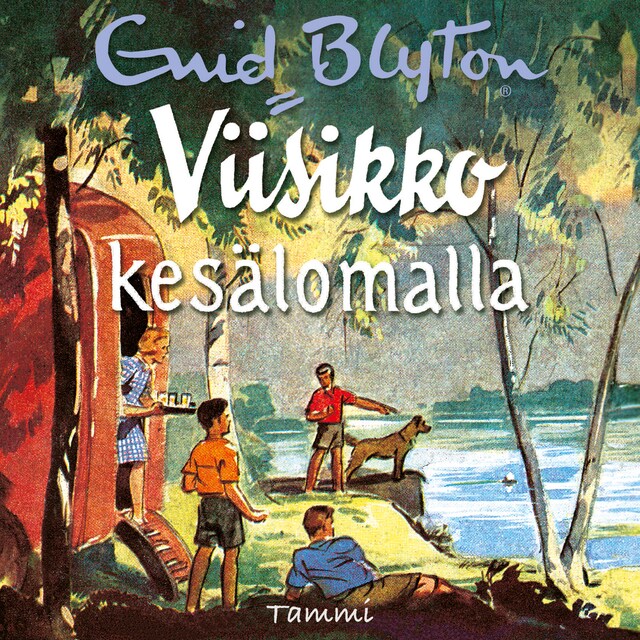 Couverture de livre pour Viisikko kesälomalla