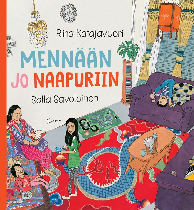 Book cover for Mennään jo naapuriin (e-äänikirja)