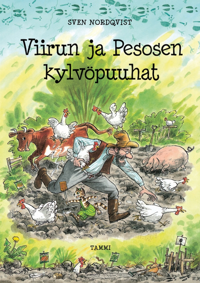 Boekomslag van Viirun ja Pesosen kylvöpuuhat (e-äänikirja)