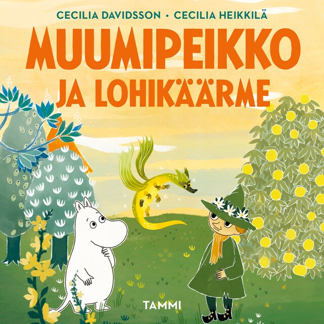 Copertina del libro per Muumipeikko ja lohikäärme