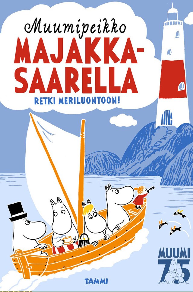 Couverture de livre pour Muumipeikko majakkasaarella : retki meriluontoon! (e-äänikirja)