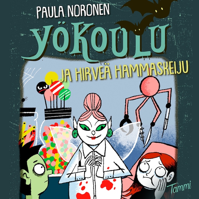 Buchcover für Yökoulu ja hirveä hammaskeiju