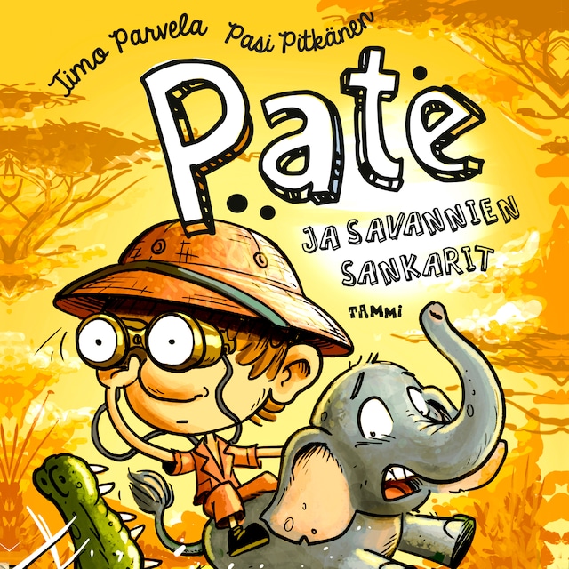 Book cover for Pate ja savannien sankarit