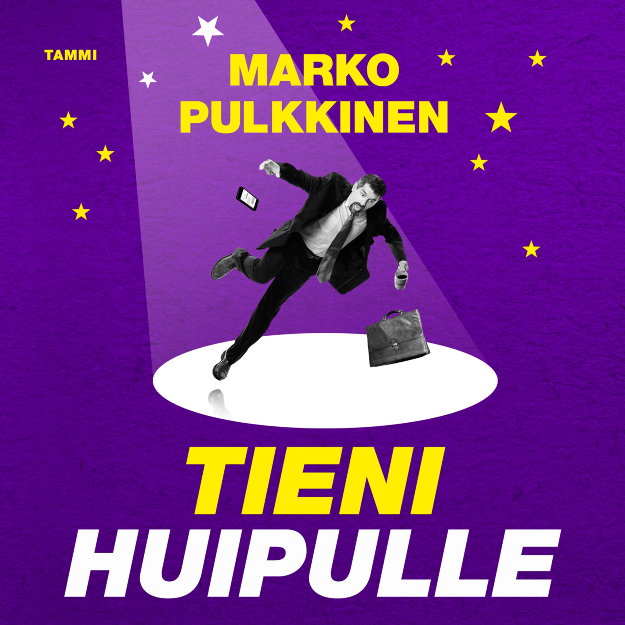 Äänikirjan Tieni huipulle kansikuva