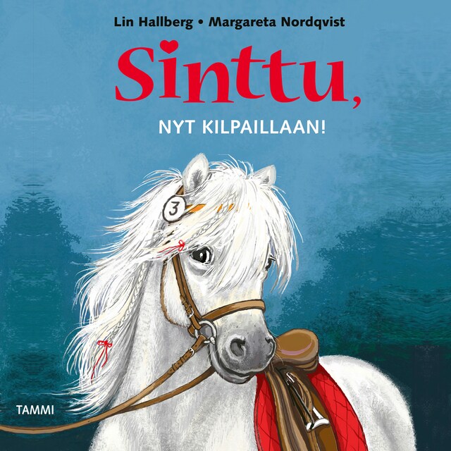 Okładka książki dla Sinttu, nyt kilpaillaan!