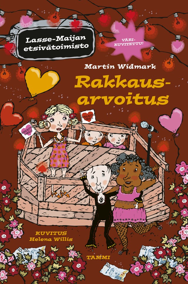 Book cover for Rakkausarvoitus : Lasse-Maijan etsivätoimisto (e-äänikirja)
