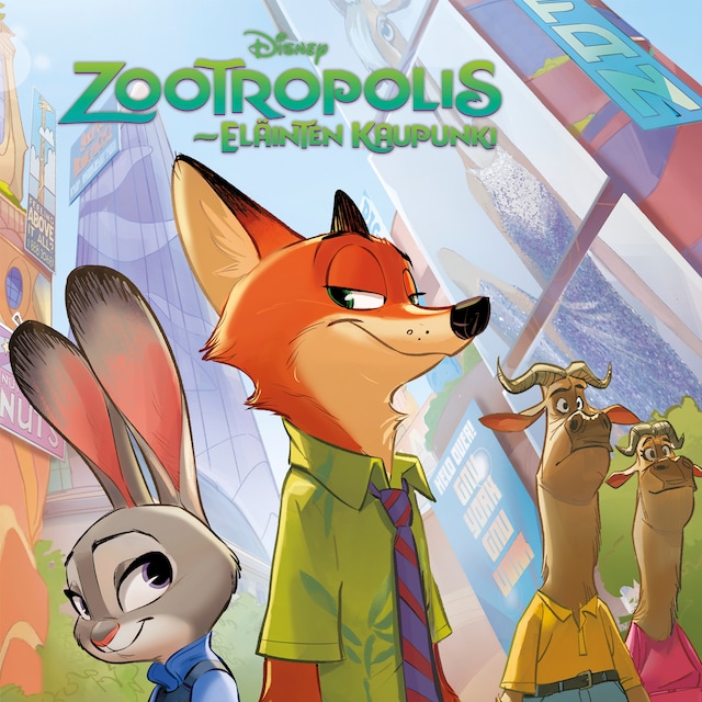 Kirjankansi teokselle Zootropolis