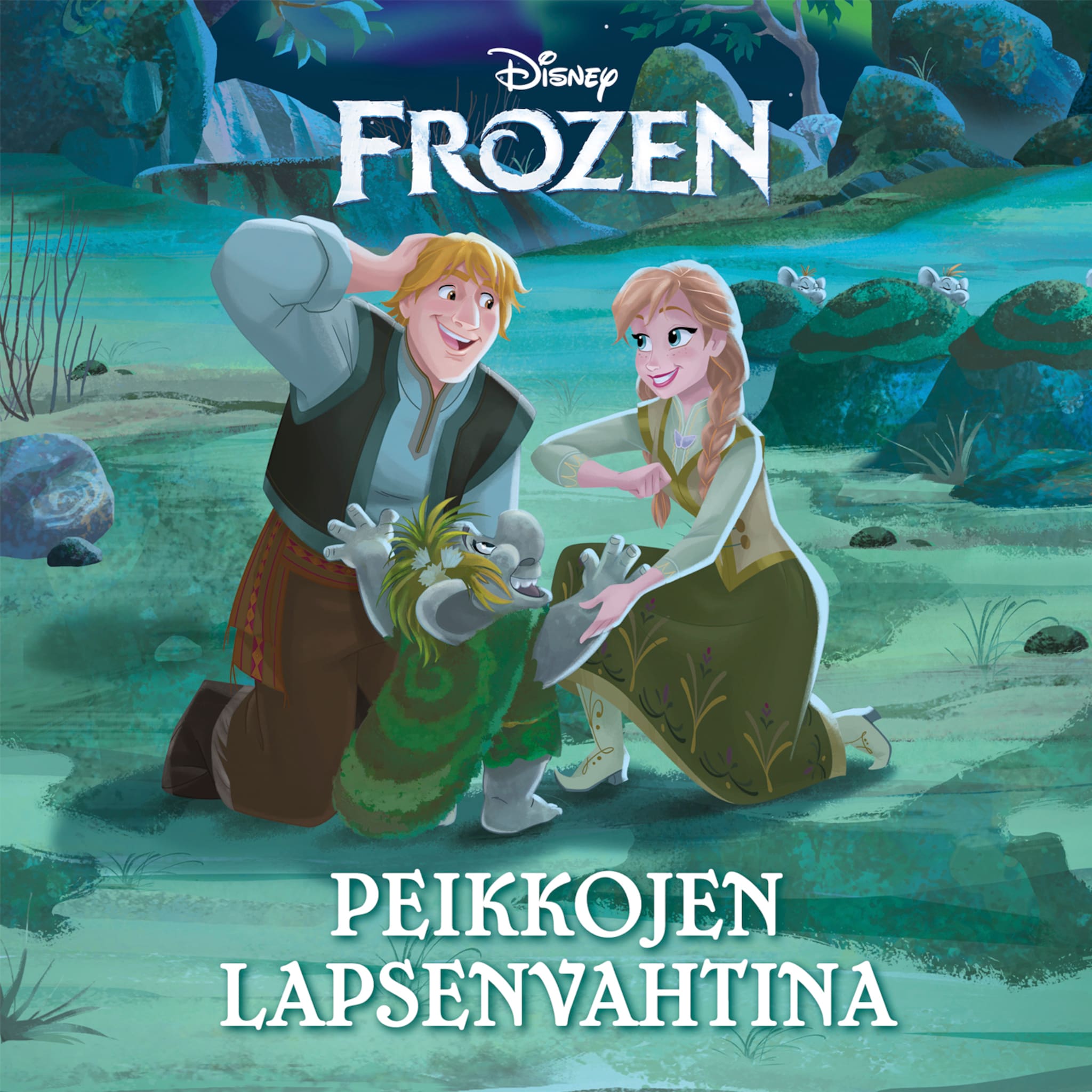 Äänikirjan Peikkojen lapsenvahtina kansikuva