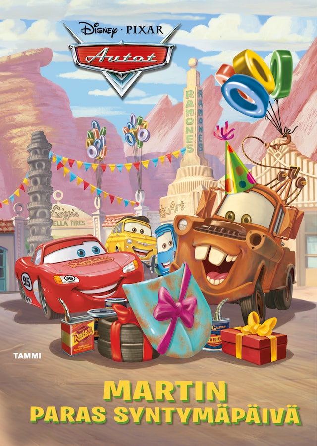 Pixar Autot. Martin paras syntymäpäivä (e-äänikirja)