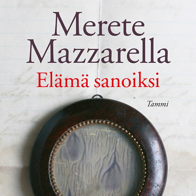 Book cover for Elämä sanoiksi