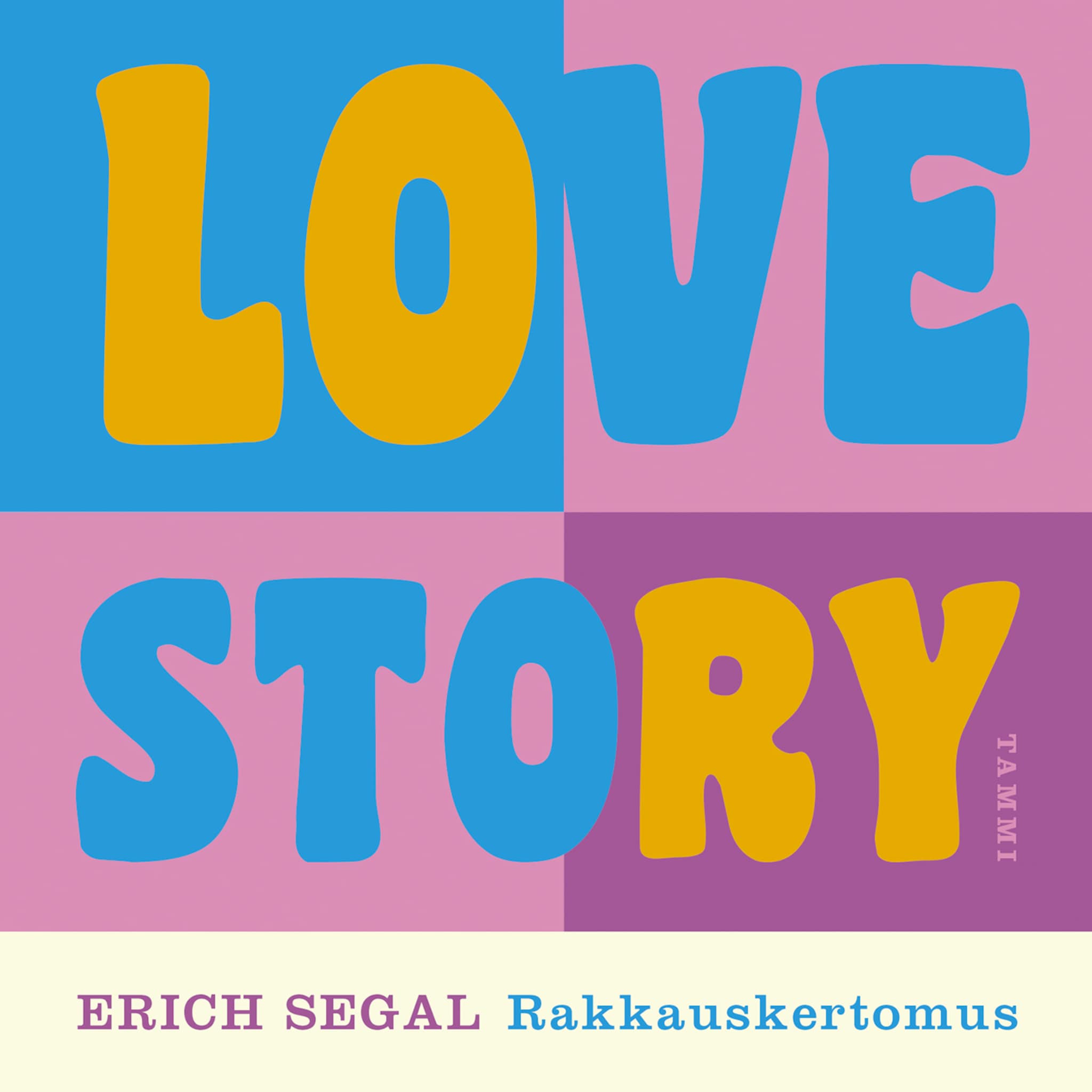 Äänikirjan Love Story kansikuva