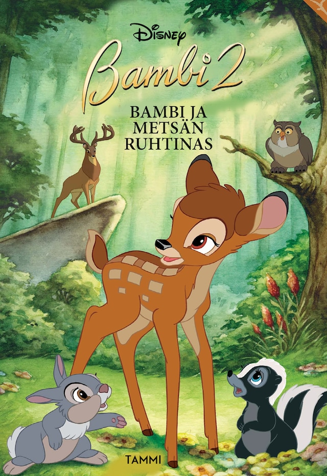 Kirjankansi teokselle Bambi ja metsän ruhtinas (e-äänikirja)