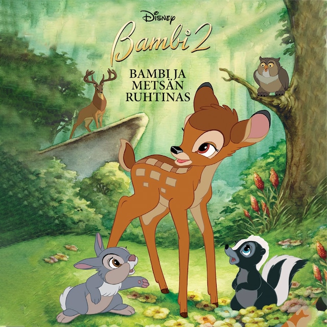 Buchcover für Bambi ja metsän ruhtinas