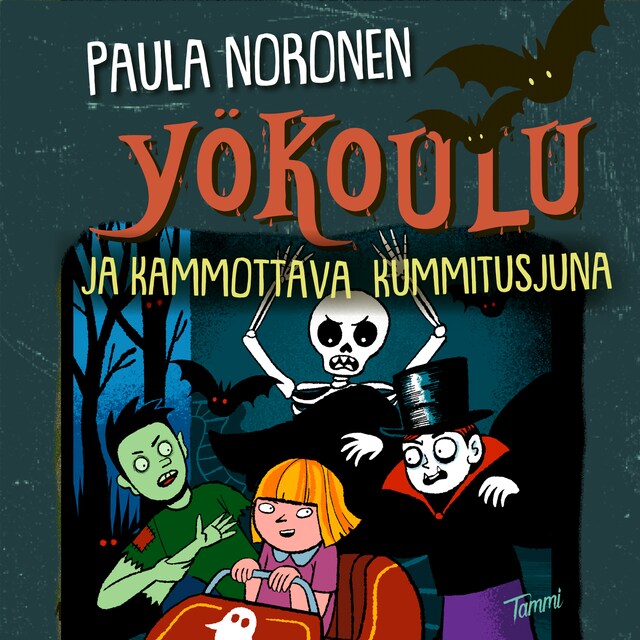 Buchcover für Yökoulu ja kammottava kummitusjuna