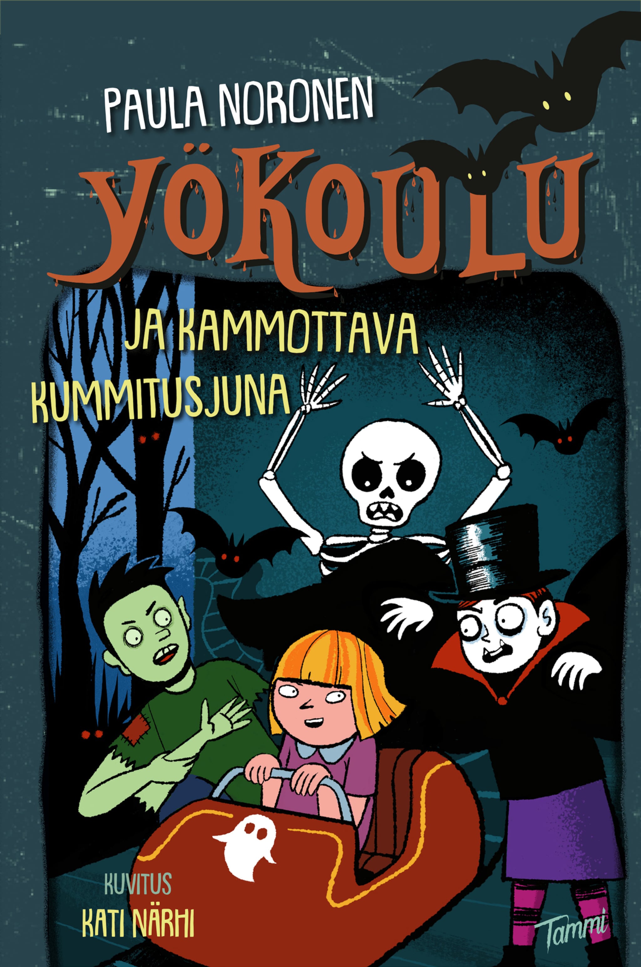 Yökoulu ja kammottava kummitusjuna (e-äänikirja) ilmaiseksi