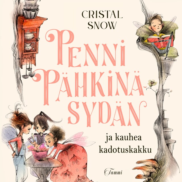 Portada de libro para Penni Pähkinäsydän ja kauhea kadotuskakku