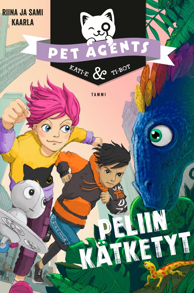 Kirjankansi teokselle Peliin kätketyt. Pet Agents 4 (e-äänikirja)