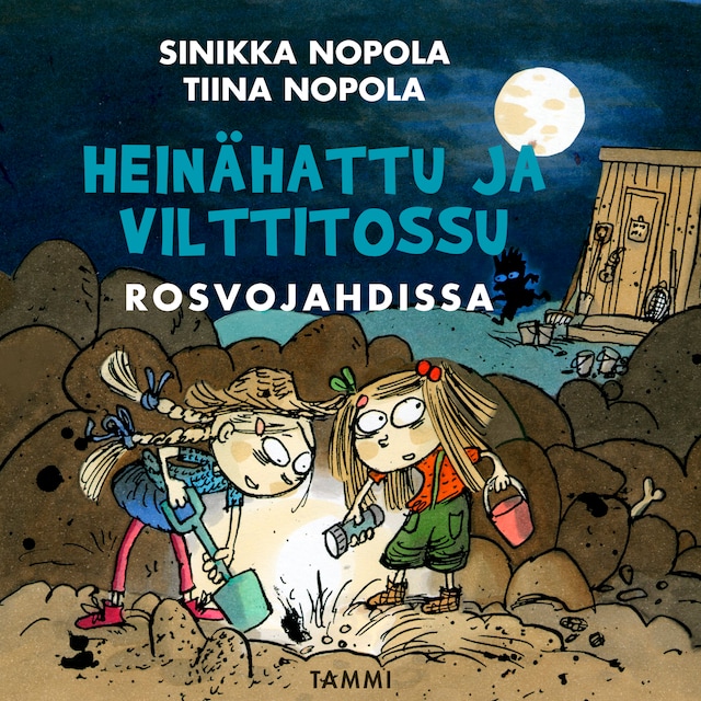 Book cover for Heinähattu ja Vilttitossu rosvojahdissa