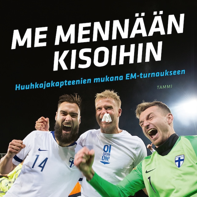 Book cover for Me mennään kisoihin