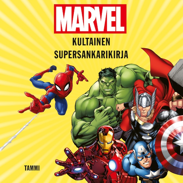 Kirjankansi teokselle Marvel. Kultainen supersankarikirja (e-äänikirja)