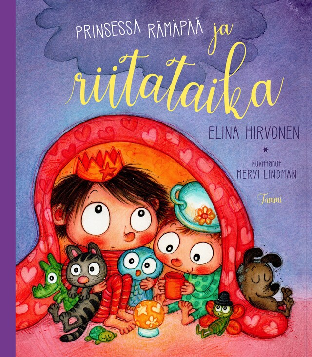 Couverture de livre pour Prinsessa Rämäpää ja riitataika (e-äänikirja)