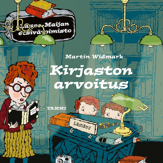 Couverture de livre pour Kirjaston arvoitus. Lasse-Maijan etsivätoimisto