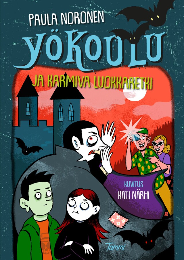 Buchcover für Yökoulu ja karmiva luokkaretki (e-äänikirja)