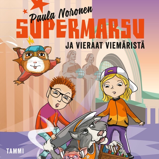 Buchcover für Supermarsu ja vieraat viemäristä