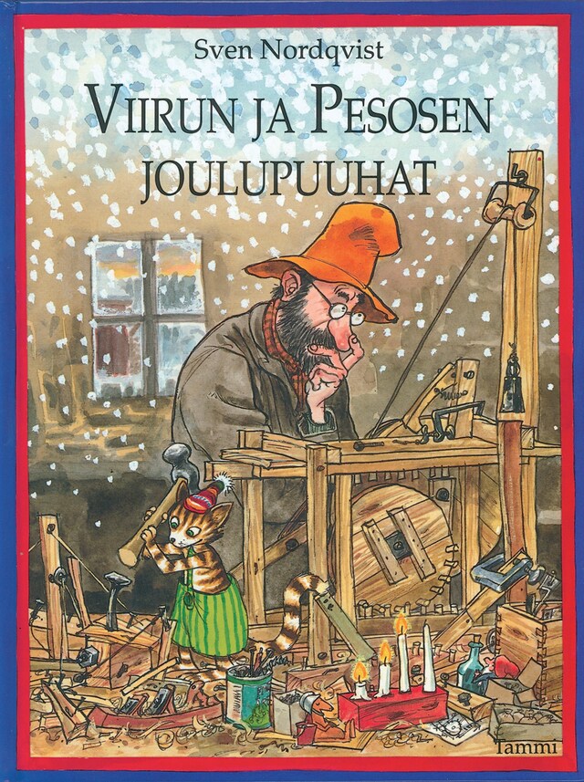 Couverture de livre pour Viirun ja Pesosen joulupuuhat (e-äänikirja)